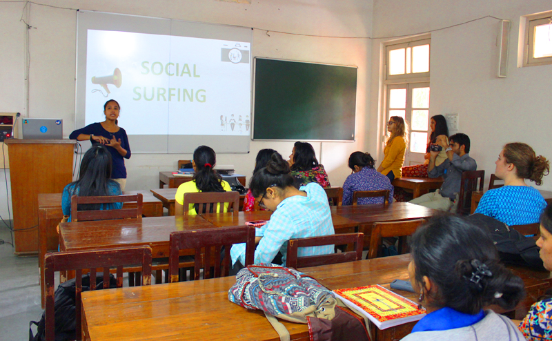 Social Surfing in LSR College