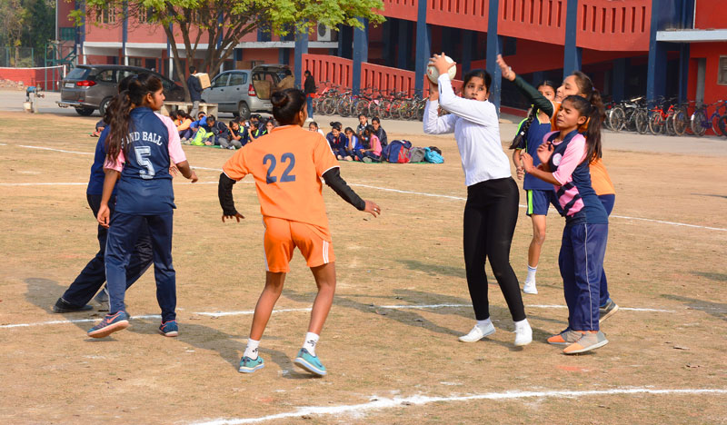 District Level Handball Competition,  Sarsehri Village, Ambala