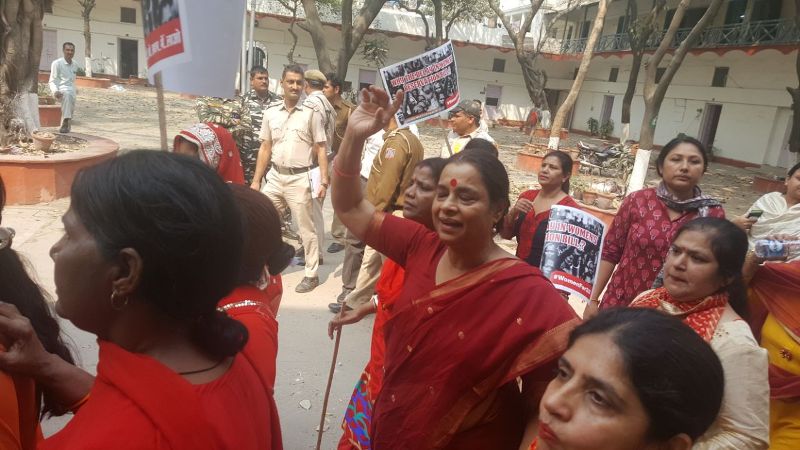 Storming the Parliament for Passage of Women’s Reservation Bill on Women’s Day