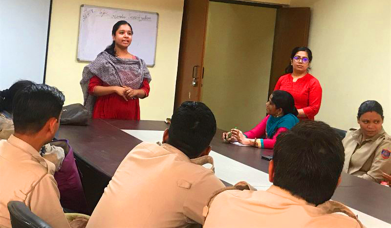 Gender Sensitization Training with Crime Against Women Cell, Gokulpuri, Delhi