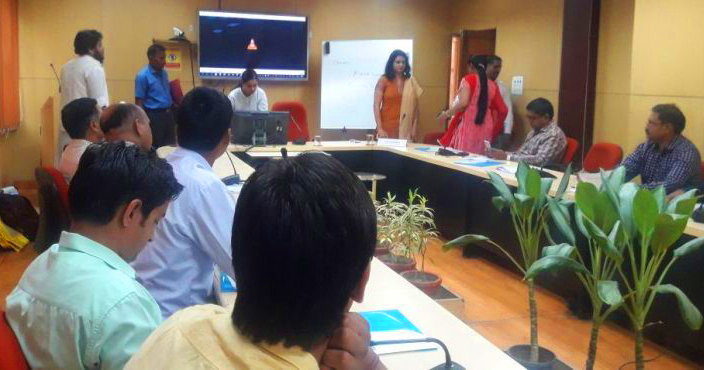 Training with CBI officials on Anti-Human Trafficking