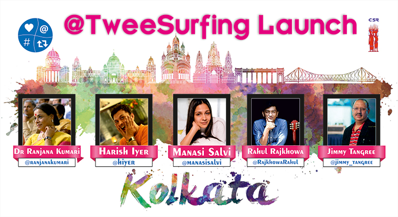 TweeSurfing Launch in Kolkata