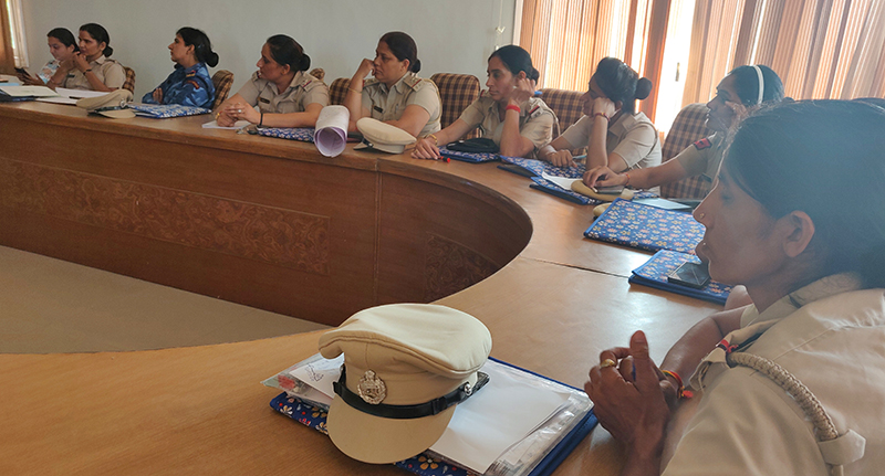 Training Haryana Police on Gender Sensitization and Sexual Harassment at Workplace Act